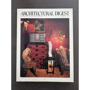 ARCHITECTURAL DIGEST December 1978 Antiques Vintage Magazine Interior Design